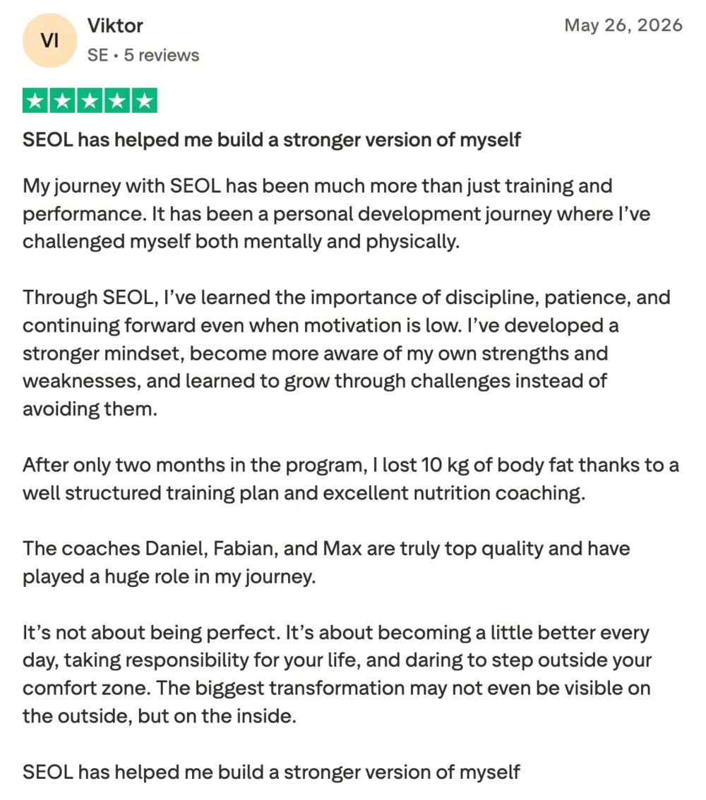 Trustpilot review 3